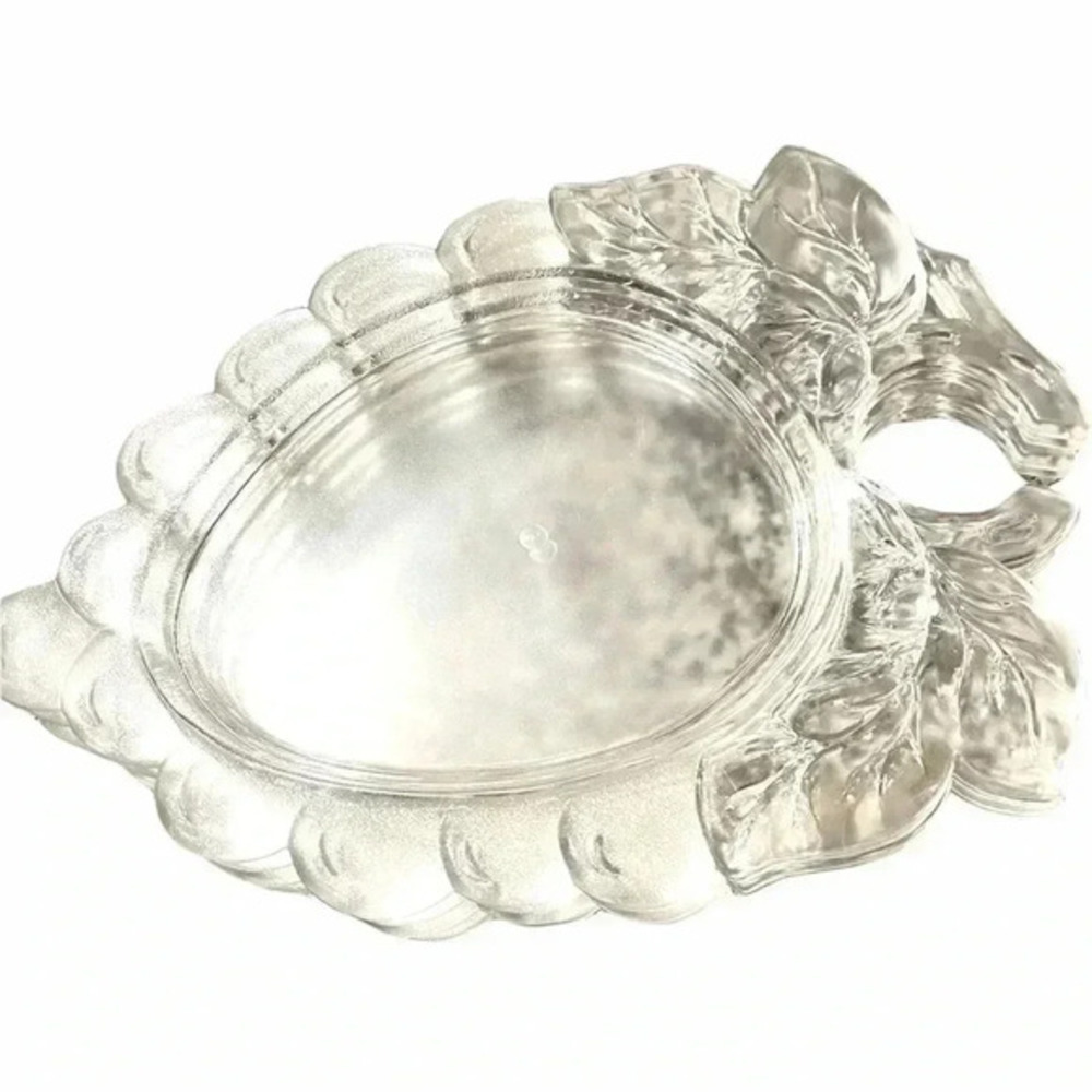 6 Set Grape Cluster Wine Holder Plates